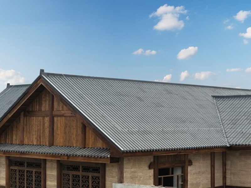 Aluminium magnesium mangan hui stil antik indigo metall takplatta