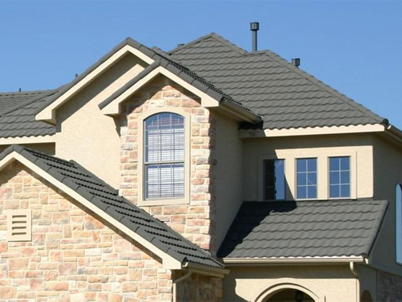 Aluminium magnesium mangan i ett stycke antikmetalltak