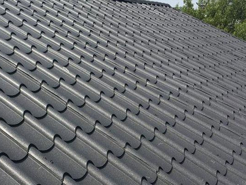 Aluminium magnesium mangan i ett stycke bambu joint metalltakplattor