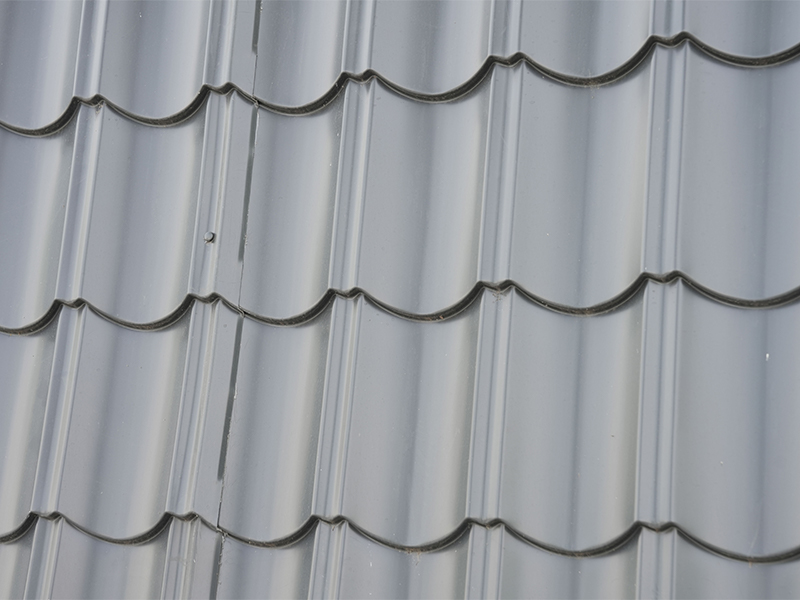 Aluminium magnesium mangan i ett stycke antikmetalltak