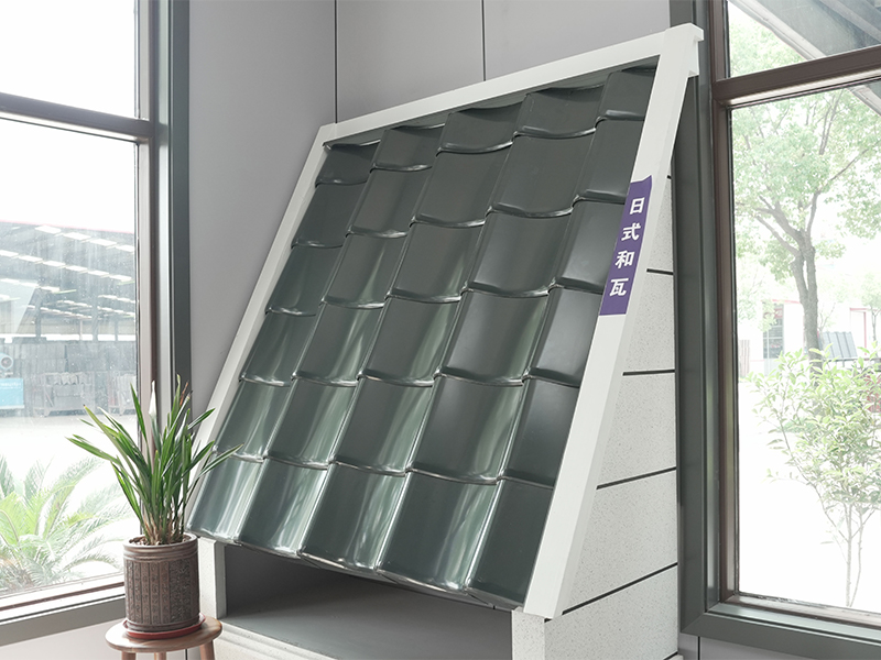 Aluminium magnesium mangan japansk stil metalltak