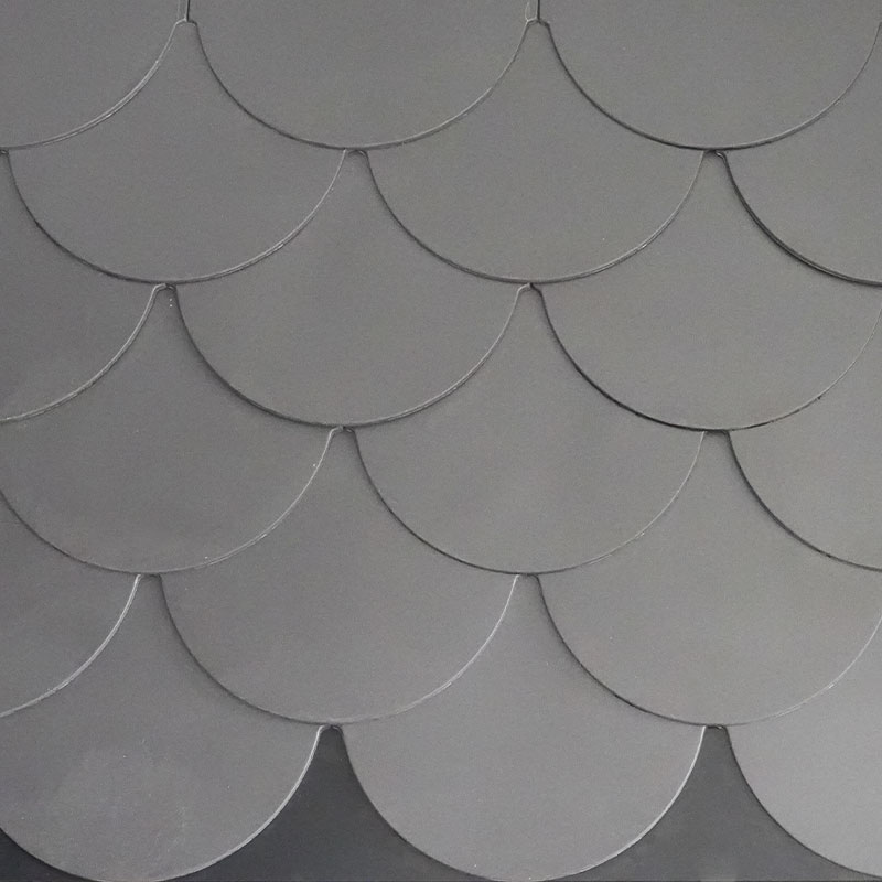 Aluminium magnesium mangankomposit fiskskala metalltak